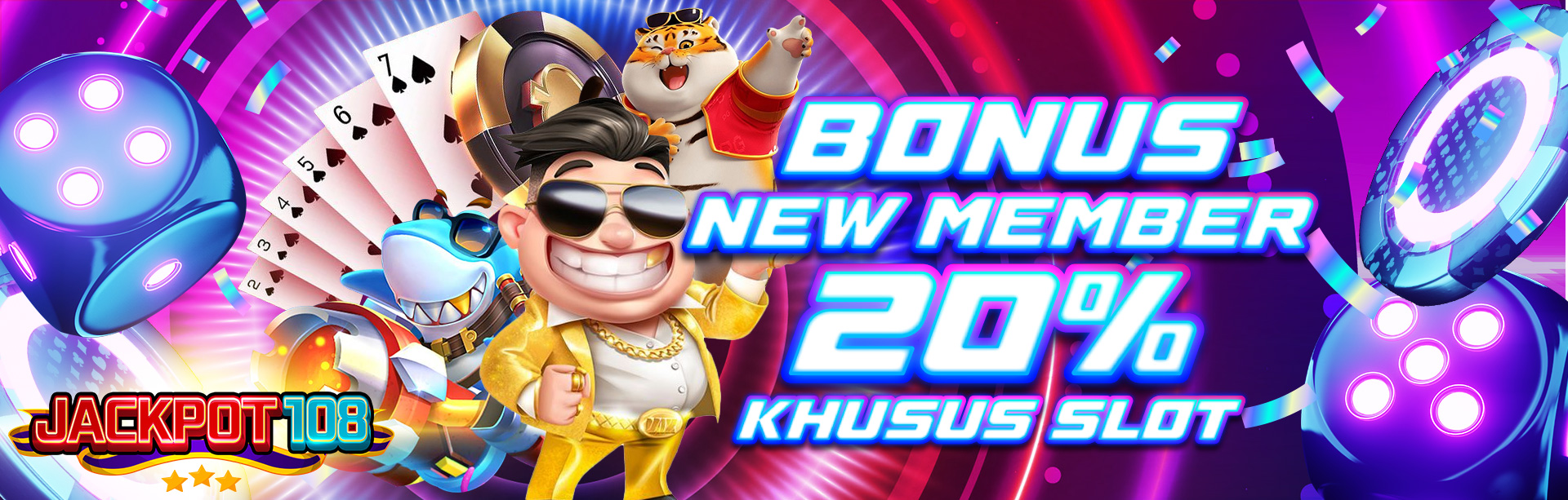 BONUS NEW MEMBER 20% DI AWAL