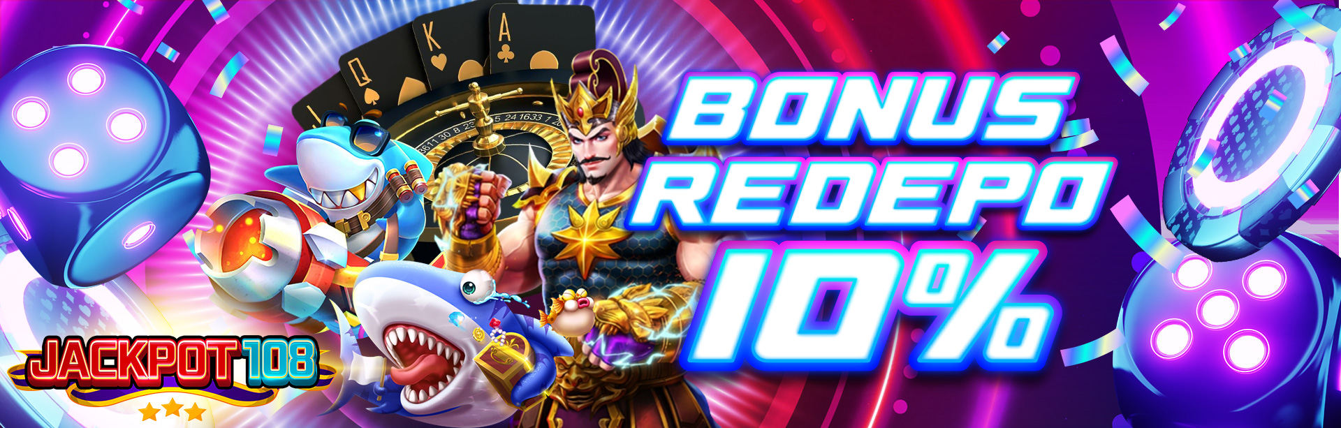 BONUS REDEPO 10% KHUSUS SLOT