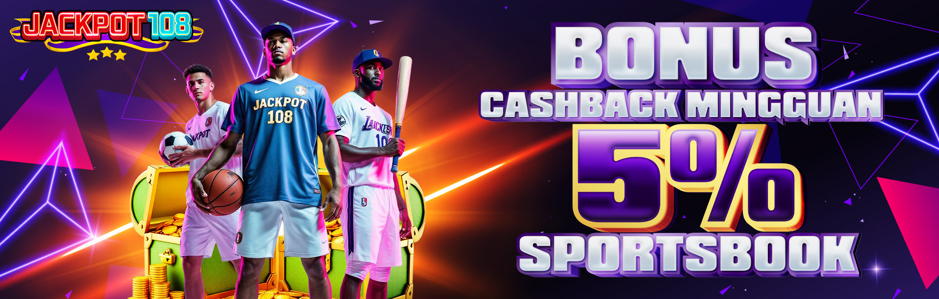BONUS CASHBACK 5% SPORT