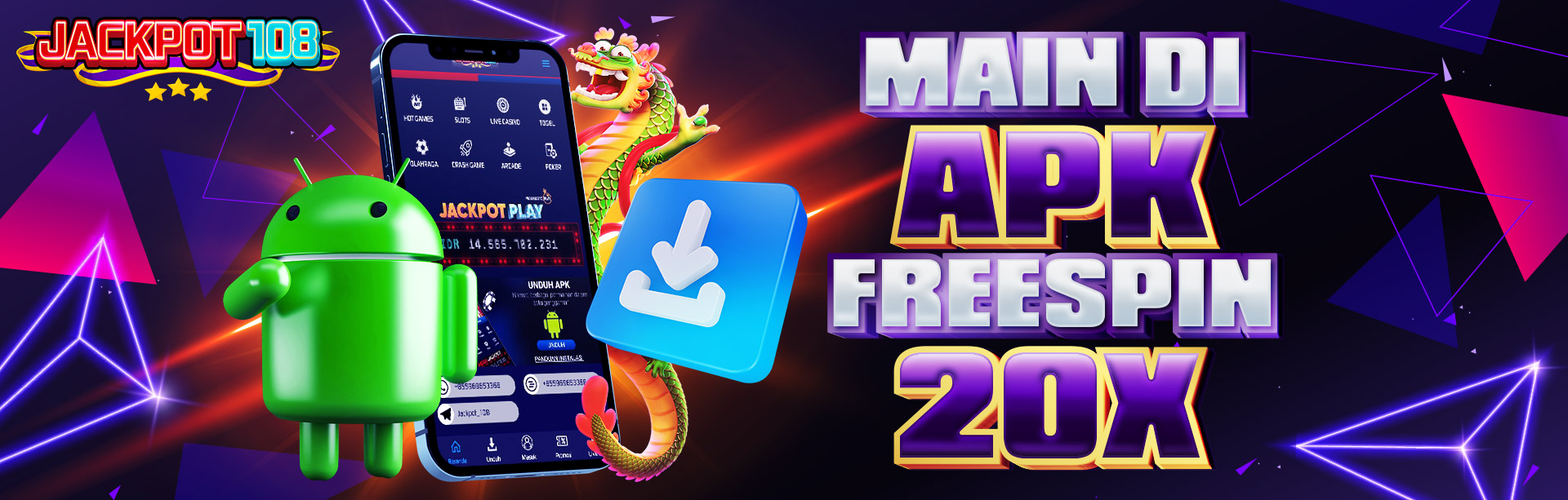 MAIN DI APK FREESPIN 20X