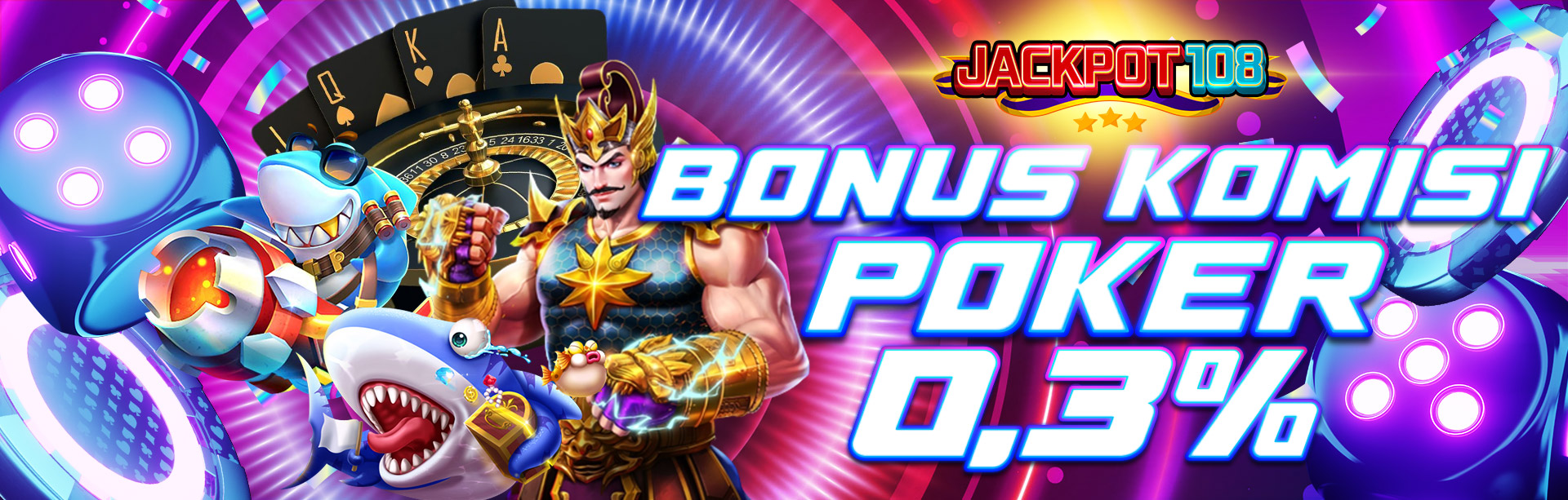 BONUS KOMISI POKER 0.3%