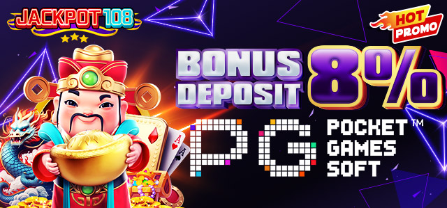 BONUS DEPOSIT HARIAN 8% PGSOFT