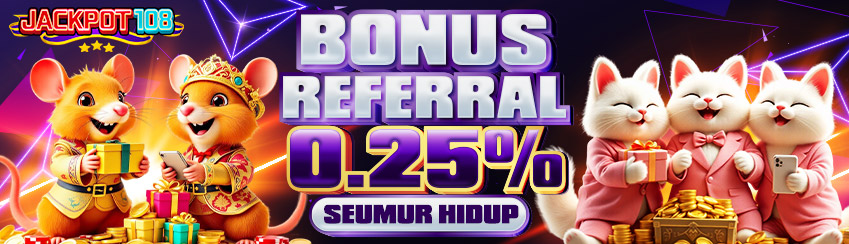 BONUS REFERRAL TURNOVER 0.25%