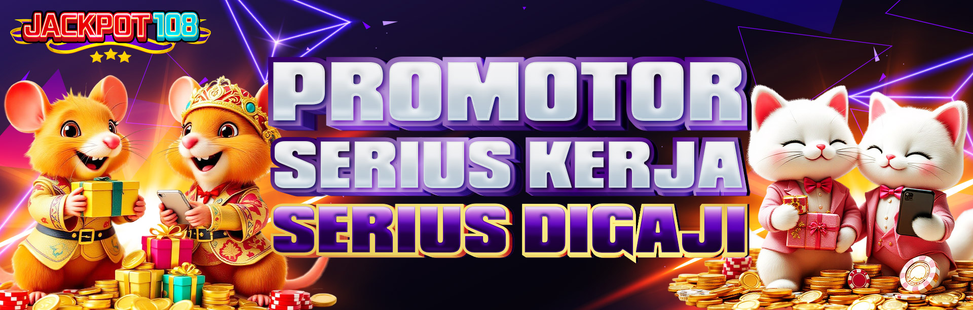 PROMOTOR SERIUS KERJA SERIUS DIGAJI