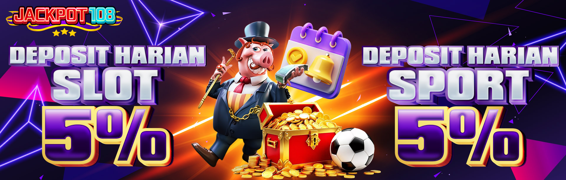 DEPOSIT HARIAN SPORT 5%