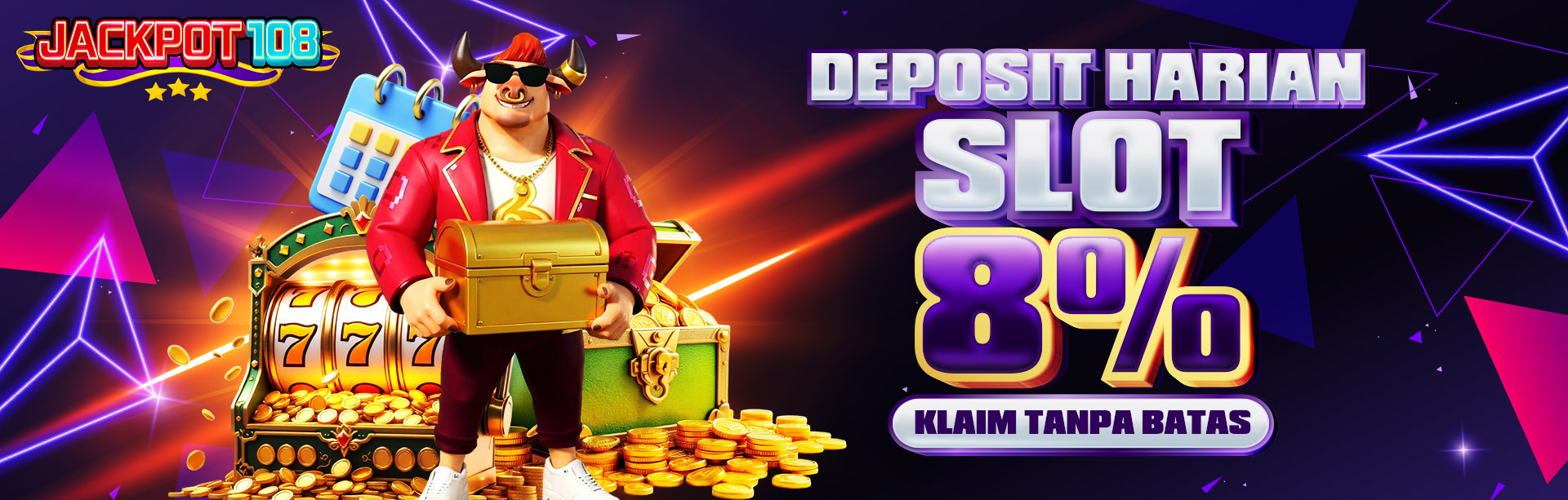 DEPOSIT HARIAN SLOT 8%